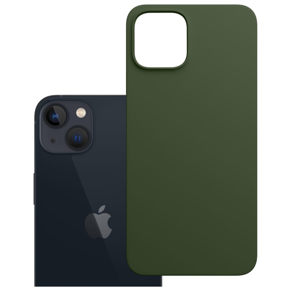 Etui 3MK Hardy MagSilicone do Apple      iPhone 15 ciemnozielony