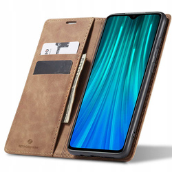 Spacecase Etui Wallet Redmi Note 8 Pro light brown