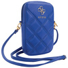 Guess Torebka GUWBZPSQSSGBniebieski/blue Zip Quilted 4G