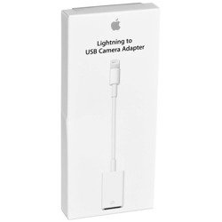 ADAPTER PRZEJŚCIÓWKA APPLE A1440 MD821ZM/A LIGHTNING->USB CAMERA NOWY OTWARTE OPAKOWANIE