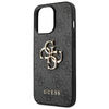 Guess GUHCP14L4GMGGR iPhone 14 Pro6,1" szary/grey hardcase 4G Big Metal Logo