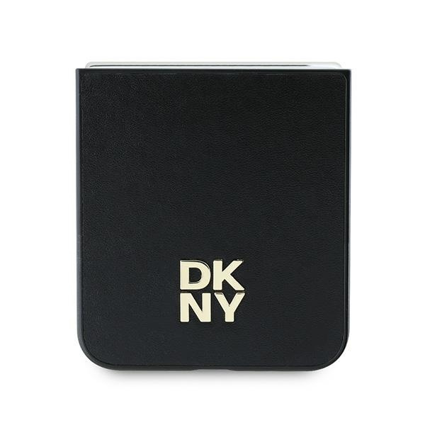 DKNY DKHCZF6PSMCSLK Z Flip6 F741czarny/black lether Matal Stack Logo