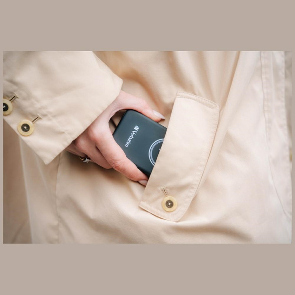 Verbatim Powerbank indukcyjny `n` Go 15W 10000mAh Wireless Magnetic czarny/black 32245