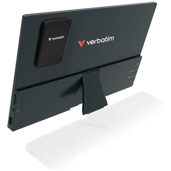 Monitor przenośny dotykowy Verbatim      LIGHT 14" FHD z powerbankiem 5000mAh czarny 32088