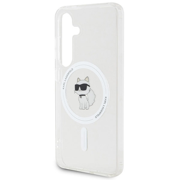 KARL LAGERFELD KLHMS24SHFCCNOT S24 S921 TRANSPARENT/TRANSPARENT HARDCASE IML CHUPETTE MAGSAFE