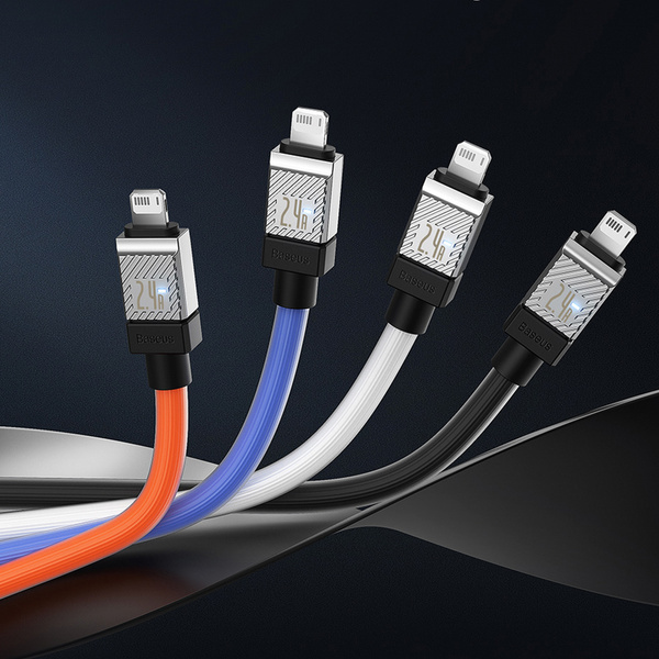 Baseus kabel CoolPlay USB - Lightning 2m 2,4A czarny