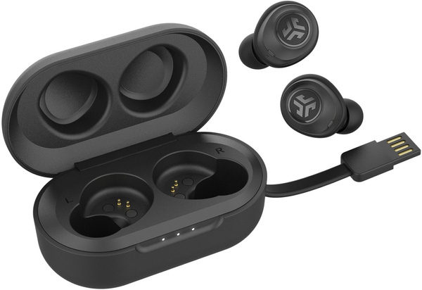 JLAB JBUDS AIR WIRELESS HEADPHONES OPEN BOX BLACK