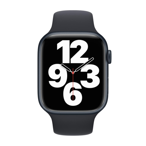 APPLE MT3F3ZM/A SILICONE SPORT BAND  M/L/S 45MM MIDNIGHT SERVICE PACK