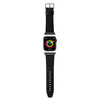 Karl Lagerfeld Saffiano Monogram strap for Apple Watch 38/40/41mm - black
