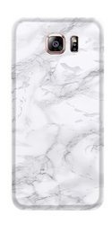CaseGadget ETUI NADRUK SZARY MARMUR SAMSUNG GALAXY S7 EDGE
