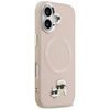 Etui Karl Lagerfeld Karl & Choupette     Pins MagSafe do iPhone 17 różowy