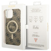 Guess GUHMP13XH4STW iPhone 13 Pro Max6.7" brązowy/brown hardcase 4G MagSafe