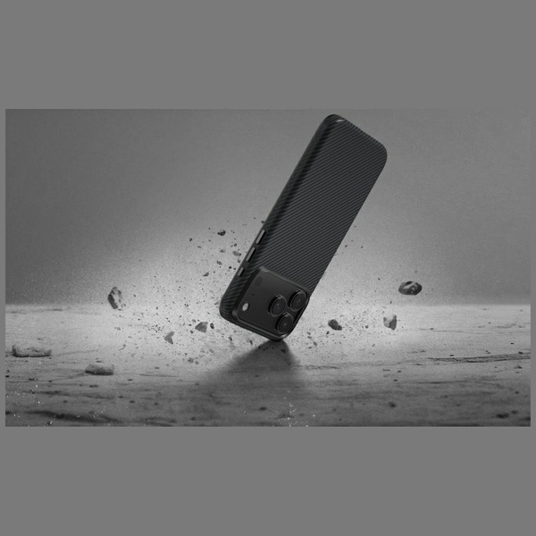 Etui PITAKA Aramid ProGuard MagSafe do   iPhone 17 Pro Max czarno szary