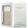 Etui Guess Fixed Glitter Big 4G Metal    Frame do iPhone 17 Pro złoty