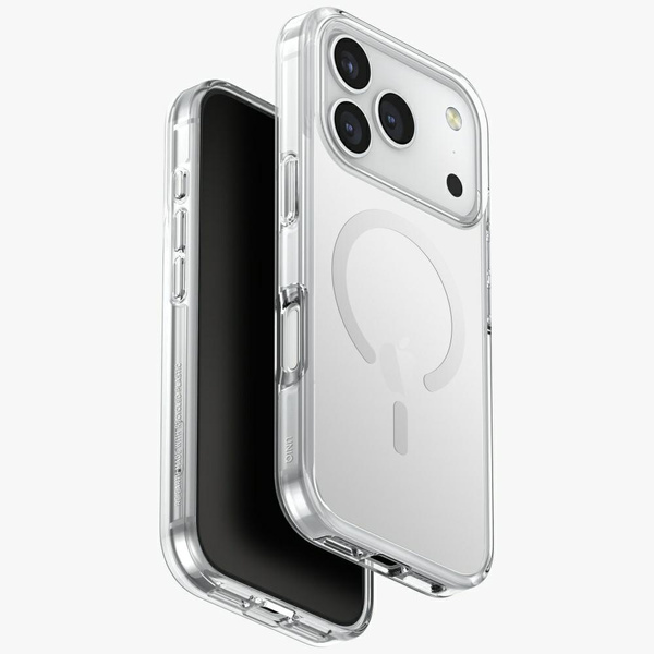 Etui UNIQ Clario do iPhone 17 Pro        Magclick Charging przezroczysty