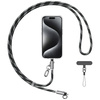 Smycz do telefonu z kablem do ładowania  Usams SJ746 30W USB-C do Lightning 1.2m czarny