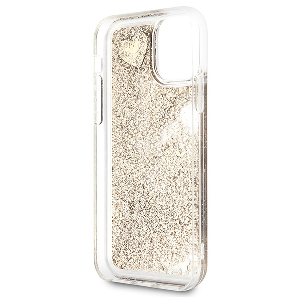Guess GUOHCN61GLHFLGO iPhone 11 / Xr6,1" gold/złoty hardcase Glitter Charms