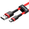 Kabel Baseus Cafule Cable CAMKLF-B09 USB-A / micro USB 2.4A 1 m - czerwony