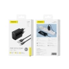 FONENG wall charger EU64 18W 1xUSB QC3.0 + cable Micro Black