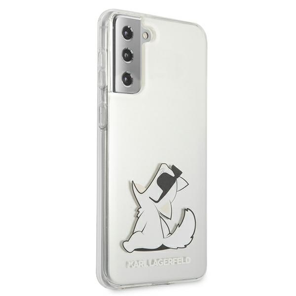 Karl Lagerfeld KLHCS21MCFNRC S21+ G996hardcase transparent Choupette Fun
