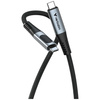 Kabel Verbatim Sync & Charge USB-C do    USB-C 100W wyświetlacz 120cm czarny 31848