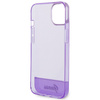Guess GUHCP14SHGCOU iPhone 14 / 15 / 13 6.1" fioletowy/purple hardcase Translucent
