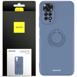Spacecase Etui Silicone Ring Redmi Note 11/11s blue
