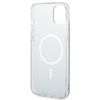 Zestaw Guess GUBPP14SH4EACSK Case+ Charger iPhone 14 / 15 / 13 6,1" czarny/black hard case 4G Print MagSafe