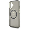 Etui Guess IML Metal Mountain Logo       MagSafe do iPhone 16 czarny