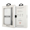 Guess GUHCP13SKC4GBSI iPhone 13 mini5,4" Transparent hardcase 4G Grey Strap Silver Chain