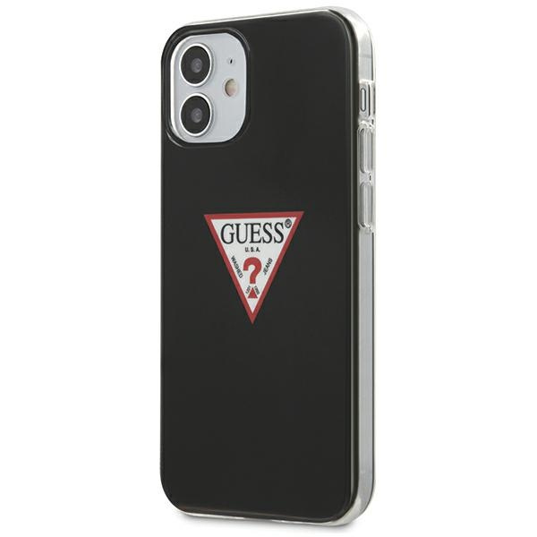 Guess GUHCP12SPCUCTLBK iPhone12 mini 5,4" czarny/black hardcase Triangle Collection
