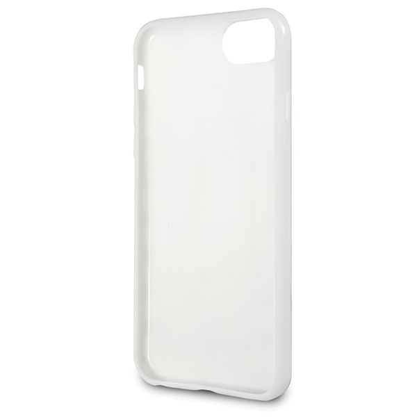 Etui U.S. Polo Assn. Tricolor Pattern Collection na iPhone 7 / 8 / SE 2020 / SE 2022 - białe