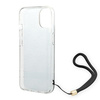 Guess GUOHCP14MH4STK iPhone 14 Plus/ 15 Plus 6.7" czarny/black hardcase 4G Print Strap