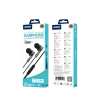 JELLICO wired earphones CT-32 JACK 3.5MM with microphone 1.2M Black