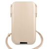 Guess Torebka GUHCP12MSAPSLG 6,1"złoty/gold Saffiano