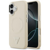 Etui Guess Triangle Logo MagSafe do      iPhone 17 beżowy