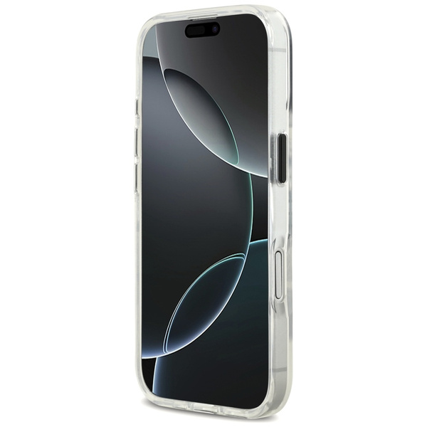 Etui Karl Lagerfeld IML Karl Sketch Logo MagSafe do iPhone 17 przezroczysty