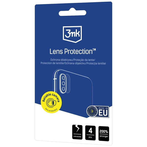 Ochrona na obiektyw i wyspę aparatu 3MK  Lens Protection do Apple iPhone 17 Pro