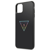 Guess GUHCN65TRMLBK iPhone 11 Pro Maxczarny/black hard case Triangle Glitter