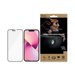 PanzerGlass E2E Microfracture iPhone 13 Mini 5,4" CamSlider Swarovsky Case Friendly AntiBacterial czarny/black 2750