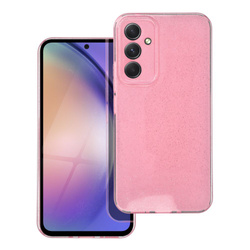 Futerał CLEAR CASE 2 mm BLINK do SAMSUNG A54 5G różowy