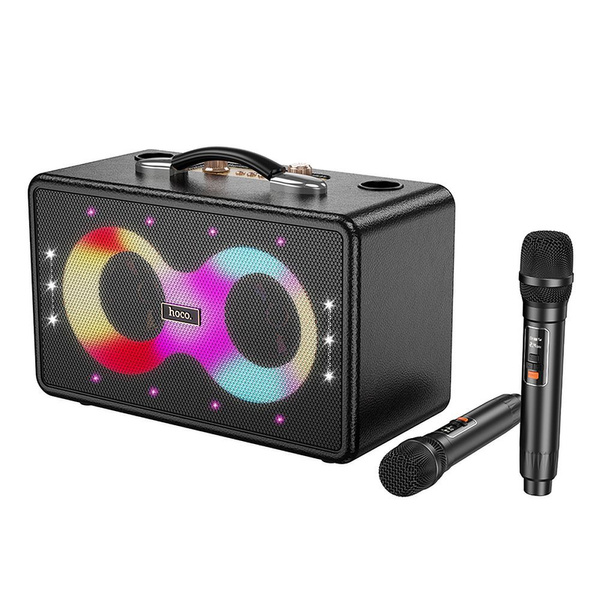 Zestaw do karaoke bluetooth 40W 6h Hoco HA8 czarny