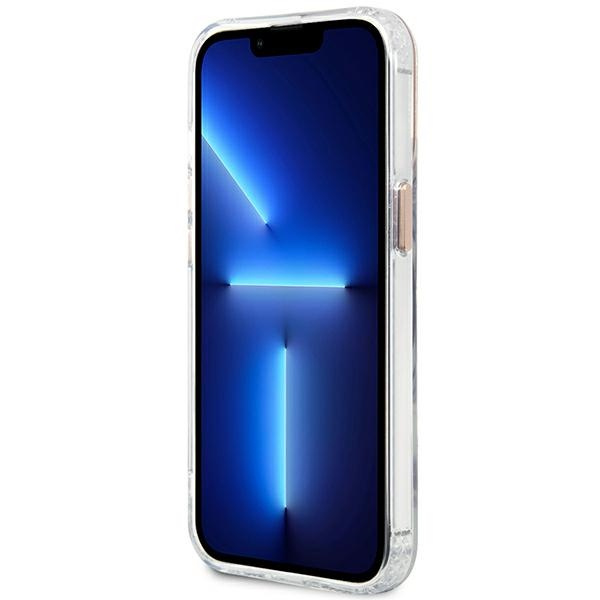 Guess GUHMP13XHTRMD iPhone 13 Pro Max6,7" złoty/gold hard case Metal Outline Magsafe