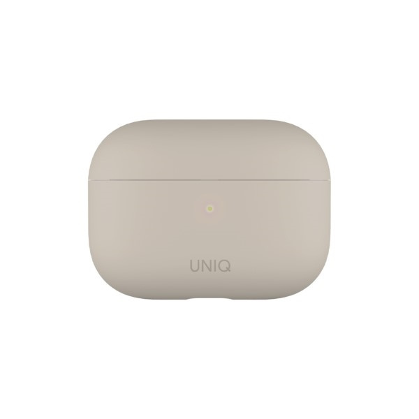 Etui Uniq Lino na AirPods Pro - beżowe