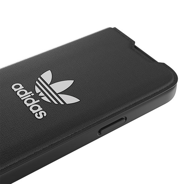 Adidas OR Booklet Case BASIC iPhone 14Pro 6.1" czarno biały/black white 50182