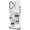 Etui Karl Lagerfeld IML Multi K&C Head   Pattern do iPhone 16 przezroczysty