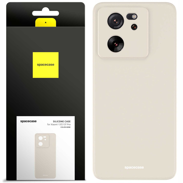 Spacecase Etui Silicone Case Xiaomi 13T / 13T Pro bone