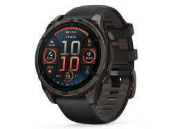 Garmin Fenix 8 47 mm AMOLED Slate grey z czarnym paskiem