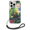 Guess GUOHCP14LHFLSB iPhone 14 Pro 6,1" niebieski/blue hardcase Flower Strap