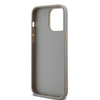 DKNY DKHCP14XPRTHSLE iPhone 14 Pro Max6.7" beżowy/beige hardcase Leather Mono Stripe & Metal Logo